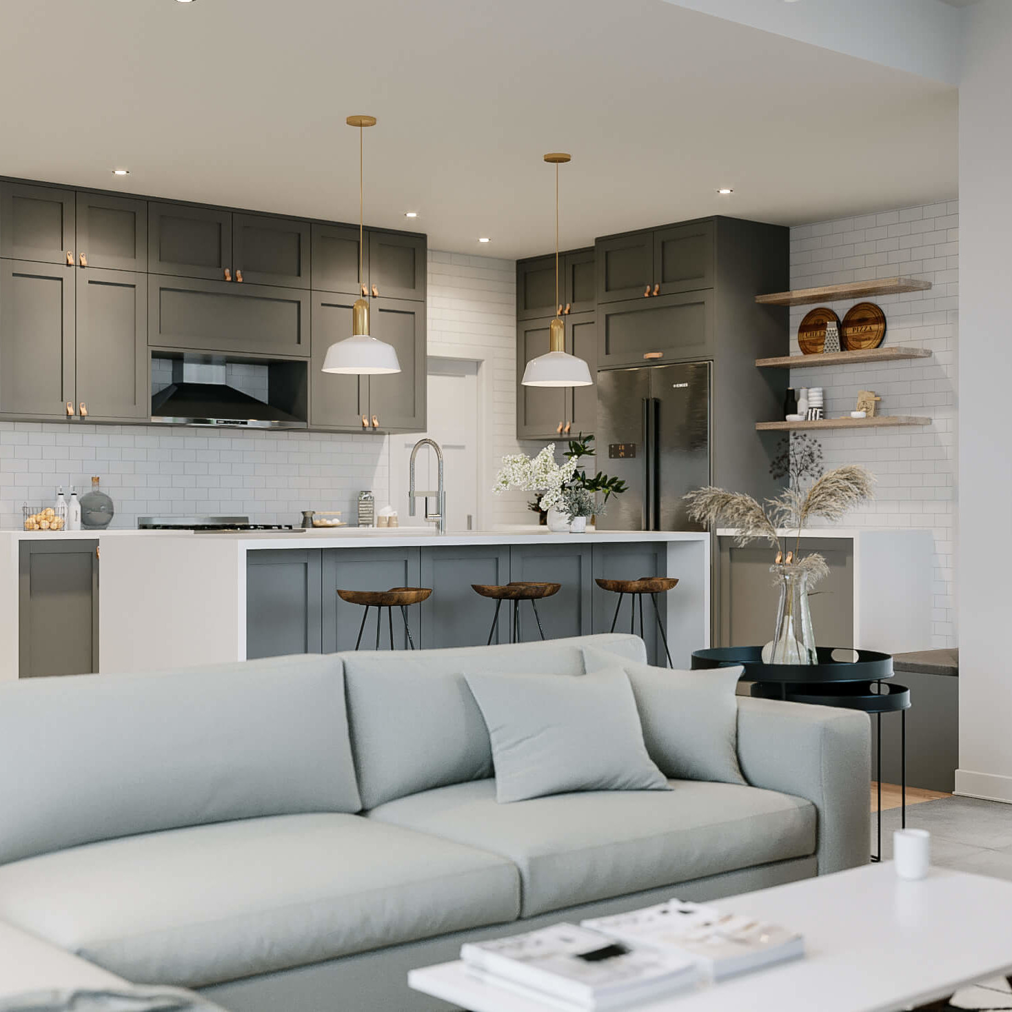 aire ouverte farmhouse